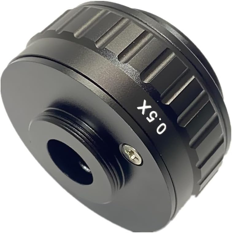 WintopScope C Mount Adapters Lens 0.5X CTV for Trinocular Stereo Microscope 38MM Interface - Image 3
